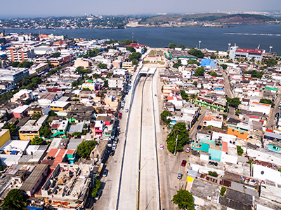Foto La empresa gallega Genesal Energy participa en la construcción del primer túnel sumergido de Latinoamérica
